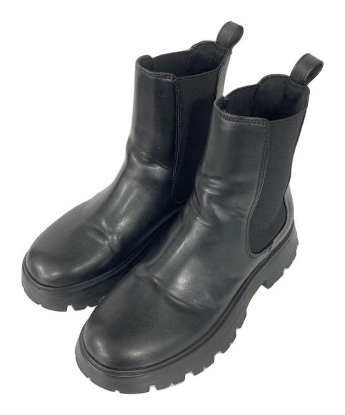 BEAUTY&YOUTH（ビューティーアンドユース）BEAUTY&YOUTH (ビューティーアンドユース) サイドゴアブーツ ブラック サイズ:36の古着・服飾アイテム