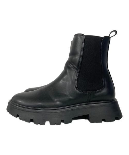 BEAUTY&YOUTH（ビューティーアンドユース）BEAUTY&YOUTH (ビューティーアンドユース) サイドゴアブーツ ブラック サイズ:36の古着・服飾アイテム