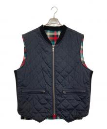 Eddie Bauer（エディーバウアー）の古着「リバーシブルベスト」｜ブラック