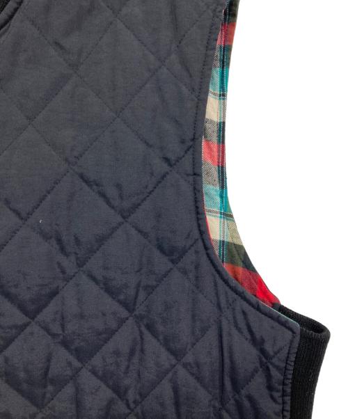 Eddie Bauer（エディーバウアー）Eddie Bauer (エディーバウアー) リバーシブルベスト ブラック サイズ:Lの古着・服飾アイテム