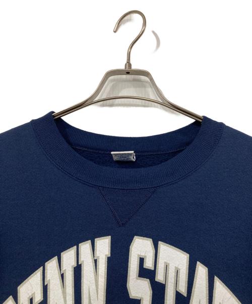 RUSSELL ATHLETIC（ラッセルアスレチック）RUSSELL ATHLETIC (ラッセルアスレチック) Vガゼットプリントスウェット ネイビー サイズ:XLの古着・服飾アイテム