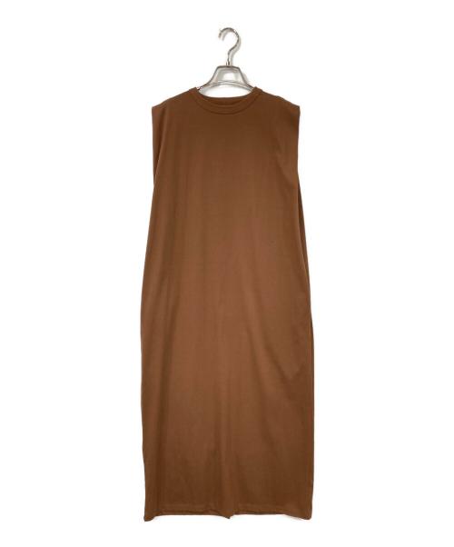 forme（フォルメ）forme (フォルメ) カットソーワンピース ブラウン サイズ:1の古着・服飾アイテム