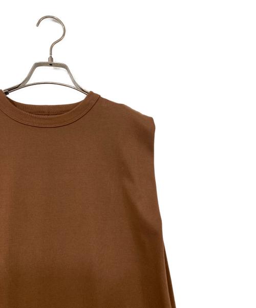 forme（フォルメ）forme (フォルメ) カットソーワンピース ブラウン サイズ:1の古着・服飾アイテム