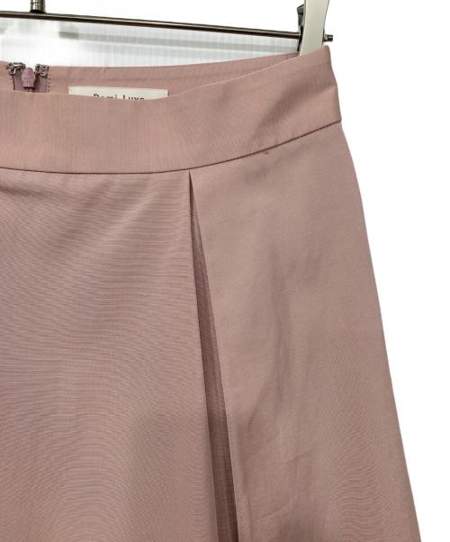 Demi-Luxe Beams（デミルクス ビームス）Demi-Luxe BEAMS (デミルクス ビームス) ボックスタック フレアスカート ピンク サイズ:38の古着・服飾アイテム