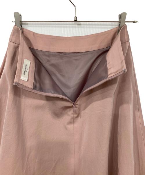 Demi-Luxe Beams（デミルクス ビームス）Demi-Luxe BEAMS (デミルクス ビームス) ボックスタック フレアスカート ピンク サイズ:38の古着・服飾アイテム