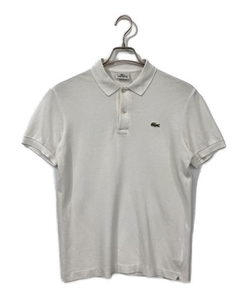 LACOSTE（ラコステ）LACOSTE (ラコステ) ポロシャツ ホワイト サイズ:3の古着・服飾アイテム