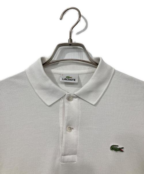 LACOSTE（ラコステ）LACOSTE (ラコステ) ポロシャツ ホワイト サイズ:3の古着・服飾アイテム