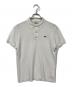 LACOSTE（ラコステ）の古着「ポロシャツ」｜ホワイト