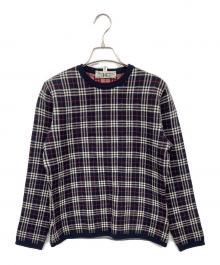 Burberry's（バーバリーズ）の古着「クルーネックニット」｜ネイビー