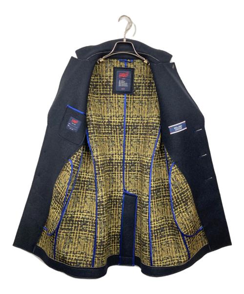 Bob（ボブ）Bob (ボブ) ボンディングチェスターコート ネイビー サイズ:48の古着・服飾アイテム