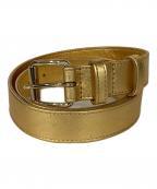 COMME des GARCONSコムデギャルソン）の古着「GOLD BELT」｜ゴールド