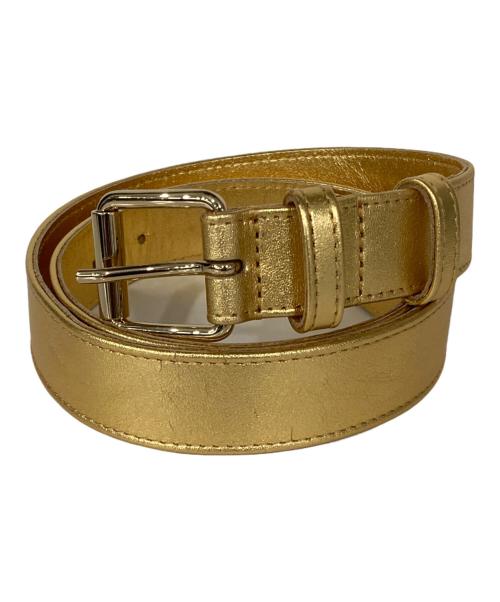 COMME des GARCONS（コムデギャルソン）COMME des GARCONS (コムデギャルソン) GOLD BELT ゴールド サイズ:Sの古着・服飾アイテム