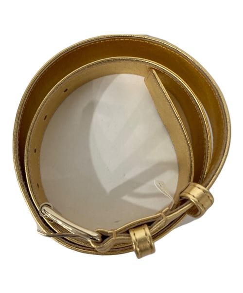 COMME des GARCONS（コムデギャルソン）COMME des GARCONS (コムデギャルソン) GOLD BELT ゴールド サイズ:Sの古着・服飾アイテム