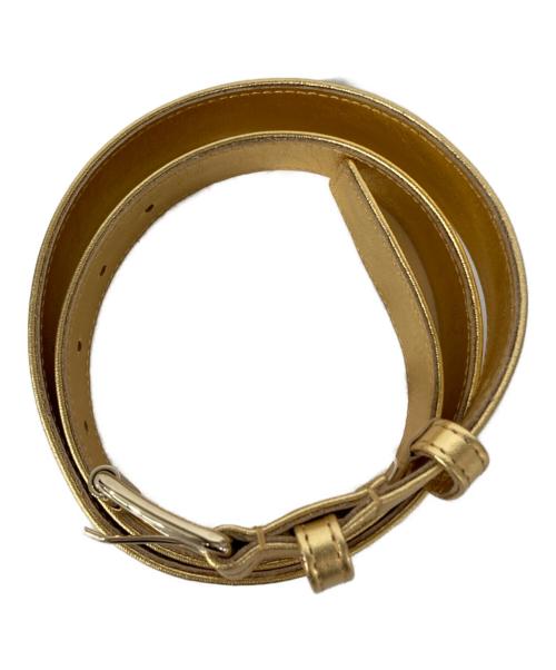 COMME des GARCONS（コムデギャルソン）COMME des GARCONS (コムデギャルソン) GOLD BELT ゴールド サイズ:Sの古着・服飾アイテム
