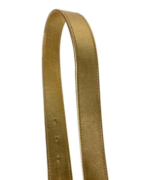 COMME des GARCONS（コムデギャルソン）COMME des GARCONS (コムデギャルソン) GOLD BELT ゴールド サイズ:Sの古着・服飾アイテム