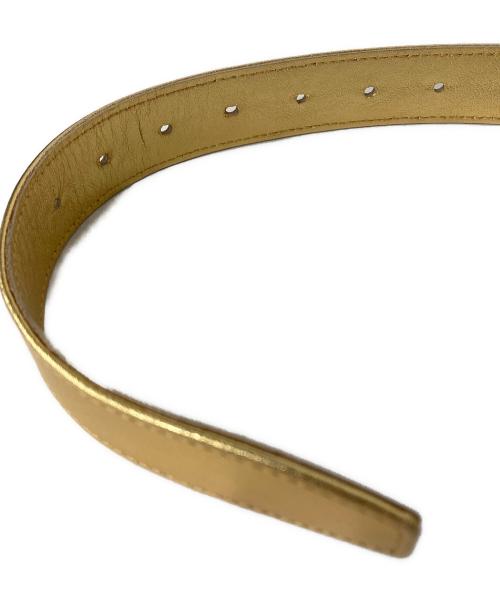 COMME des GARCONS（コムデギャルソン）COMME des GARCONS (コムデギャルソン) GOLD BELT ゴールド サイズ:Sの古着・服飾アイテム