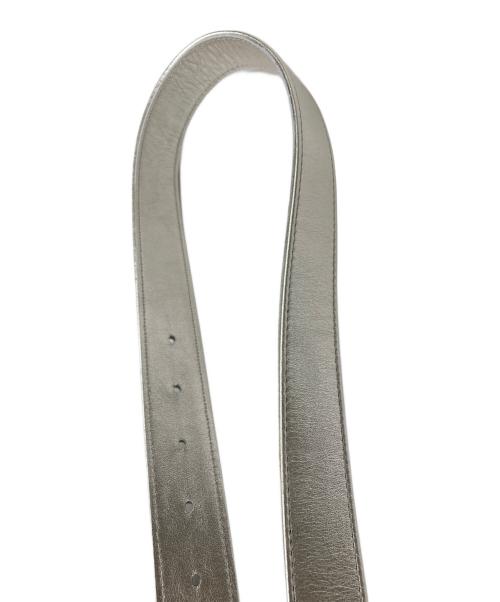 COMME des GARCONS（コムデギャルソン）COMME des GARCONS (コムデギャルソン) SILVER BELT シルバー サイズ:Sの古着・服飾アイテム
