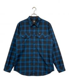 G-STAR RAW（ジースターロゥ）の古着「オンブレシャツ」｜ブルー