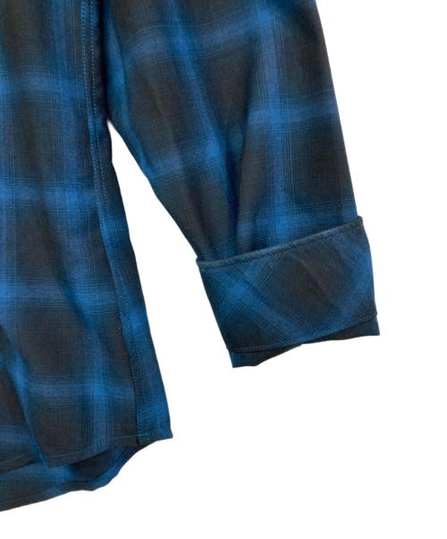 G-STAR RAW（ジースターロゥ）G-STAR RAW (ジースターロゥ) オンブレシャツ ブルー サイズ:XLの古着・服飾アイテム