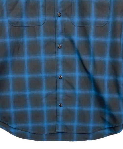 G-STAR RAW（ジースターロゥ）G-STAR RAW (ジースターロゥ) オンブレシャツ ブルー サイズ:XLの古着・服飾アイテム