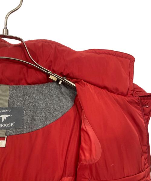 HOT GOOSE（ホット グース）HOT GOOSE (ホット グース) ダウンコート レッド サイズ:50の古着・服飾アイテム