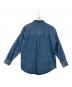 LEVI'S (リーバイス) オーバーサイズ デニムシャツ インディゴ サイズ:SIZE S：6000円