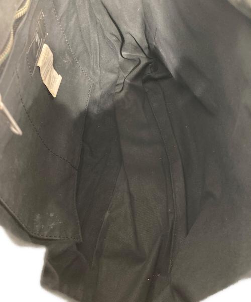 Y's（ワイズ）Y's (ワイズ) レザーフラップショルダーバッグ ブラックの古着・服飾アイテム