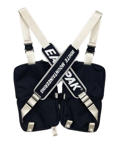 EASTPAK（イーストパック）EASTPAK (イーストパック) WHITE MOUNTAINEERING (ホワイトマウンテ二アニング) ベストバッグ ブラックの古着・服飾アイテム
