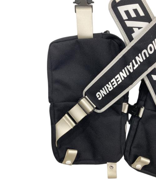 EASTPAK（イーストパック）EASTPAK (イーストパック) WHITE MOUNTAINEERING (ホワイトマウンテ二アニング) ベストバッグ ブラックの古着・服飾アイテム
