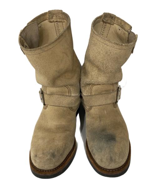 RED WING（レッドウィング）RED WING (レッドウィング) エンジニアブーツ ベージュ サイズ:25.0の古着・服飾アイテム