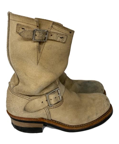 RED WING（レッドウィング）RED WING (レッドウィング) エンジニアブーツ ベージュ サイズ:25.0の古着・服飾アイテム