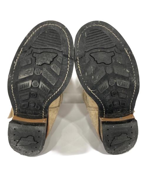 RED WING（レッドウィング）RED WING (レッドウィング) エンジニアブーツ ベージュ サイズ:25.0の古着・服飾アイテム