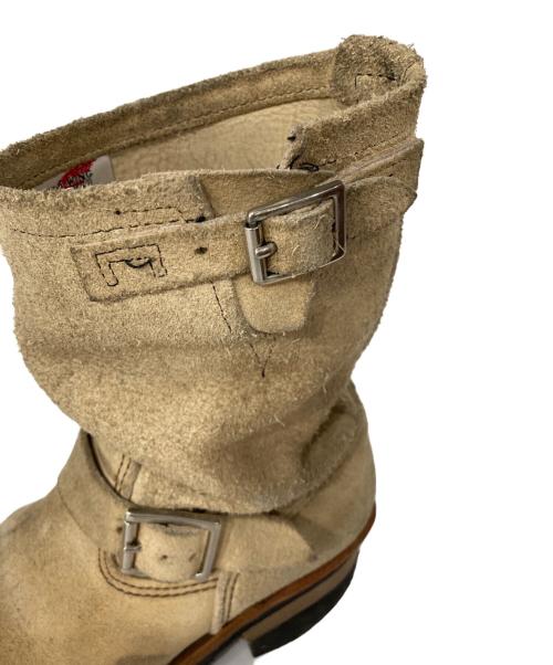 RED WING（レッドウィング）RED WING (レッドウィング) エンジニアブーツ ベージュ サイズ:25.0の古着・服飾アイテム