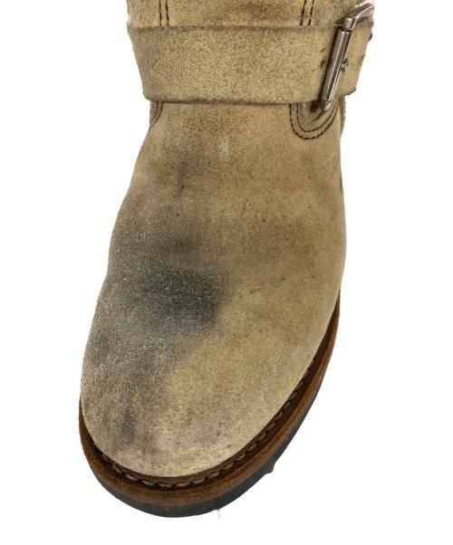 RED WING（レッドウィング）RED WING (レッドウィング) エンジニアブーツ ベージュ サイズ:25.0の古着・服飾アイテム