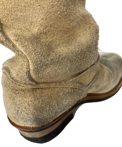 RED WING（レッドウィング）RED WING (レッドウィング) エンジニアブーツ ベージュ サイズ:25.0の古着・服飾アイテム