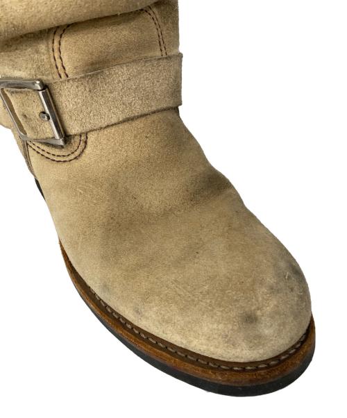 RED WING（レッドウィング）RED WING (レッドウィング) エンジニアブーツ ベージュ サイズ:25.0の古着・服飾アイテム