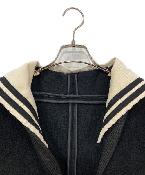 EGGKA（エッグカ）EGGKA (エッグカ) セーラーカラージャケット ブラック サイズ:表記無しの古着・服飾アイテム