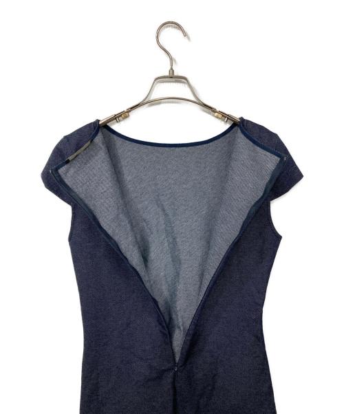 WEEKEND Max Mara（ウィークエンド マックスマーラ）Weekend Max Mara (ウィークエンド マックスマーラ) ノースリーブワンピース インディゴ サイズ:Sの古着・服飾アイテム