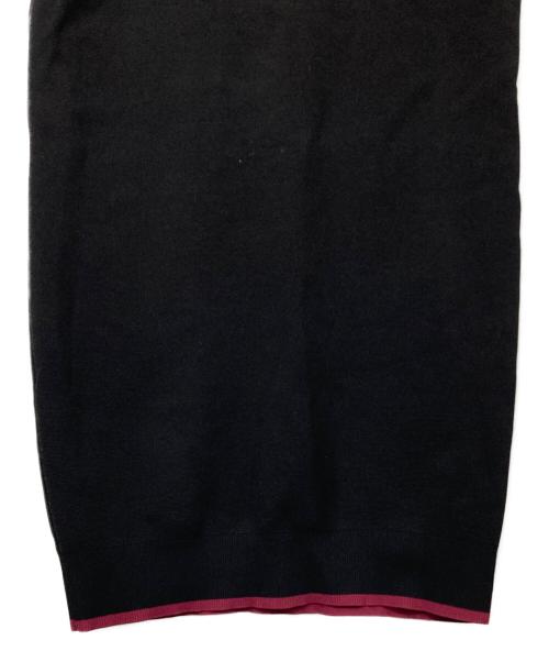 FRED PERRY（フレッドペリー）FRED PERRY (フレッドペリー) フレンチスリーブワンピース ブラック サイズ:UK8の古着・服飾アイテム