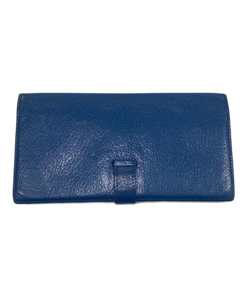 HERMES（エルメス）HERMES (エルメス) 2つ折り財布 ブルーの古着・服飾アイテム