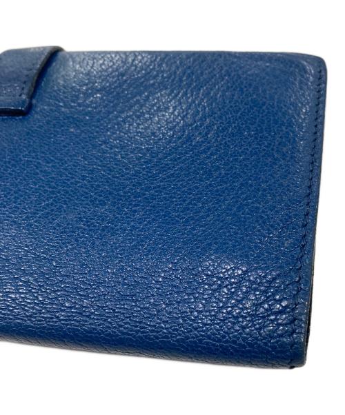 HERMES（エルメス）HERMES (エルメス) 2つ折り財布 ブルーの古着・服飾アイテム