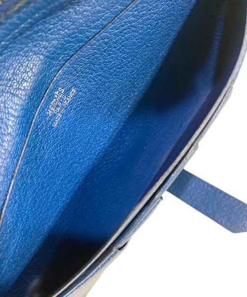 HERMES（エルメス）HERMES (エルメス) 2つ折り財布 ブルーの古着・服飾アイテム