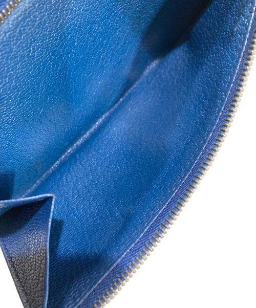 HERMES（エルメス）HERMES (エルメス) 2つ折り財布 ブルーの古着・服飾アイテム