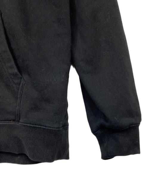 stussy（ステューシー）stussy (ステューシー) ロゴプリントフーディー ブラック サイズ:Mの古着・服飾アイテム