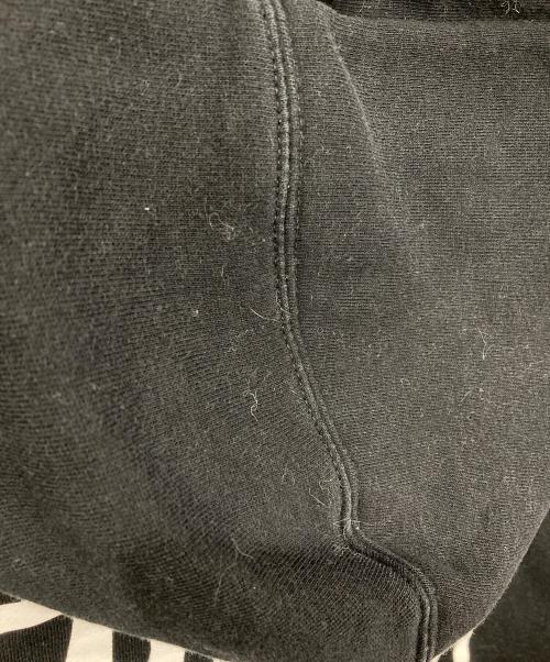 stussy（ステューシー）stussy (ステューシー) ロゴプリントフーディー ブラック サイズ:Mの古着・服飾アイテム