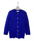 Yves Saint Laurentイヴサンローラン）の古着「YSLロゴボタン ヴィンテージカーディガン」｜ブルー