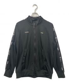 G-STAR RAW（ジースターロゥ）の古着「サイドロゴテープトラックジャケット」｜ブラック