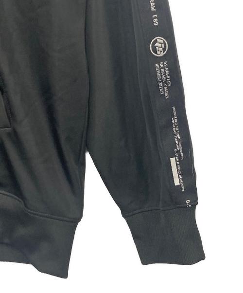 G-STAR RAW（ジースターロゥ）G-STAR RAW (ジースターロゥ) サイドロゴテープトラックジャケット ブラック サイズ:XLの古着・服飾アイテム