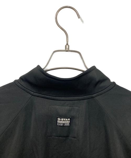 G-STAR RAW（ジースターロゥ）G-STAR RAW (ジースターロゥ) サイドロゴテープトラックジャケット ブラック サイズ:XLの古着・服飾アイテム
