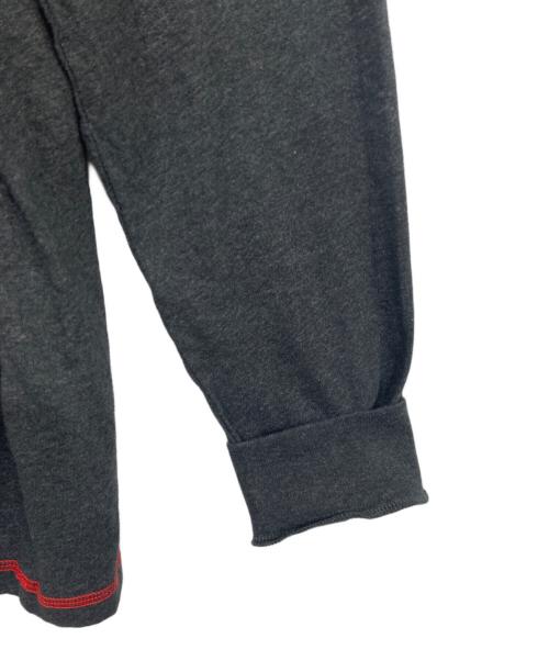 GANNI（ガニー）Ganni (ガニー) プリントロングスリーブTシャツ グレー サイズ:XSの古着・服飾アイテム